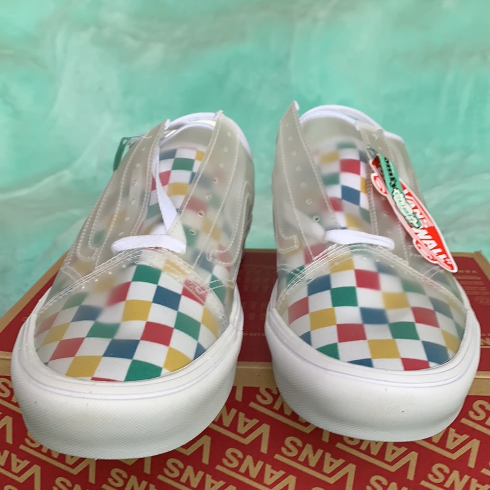 VANS COMFYCUSH SLIP SK VANS BLOCK MULTI/CHECKER MN - Picture 8 of 15